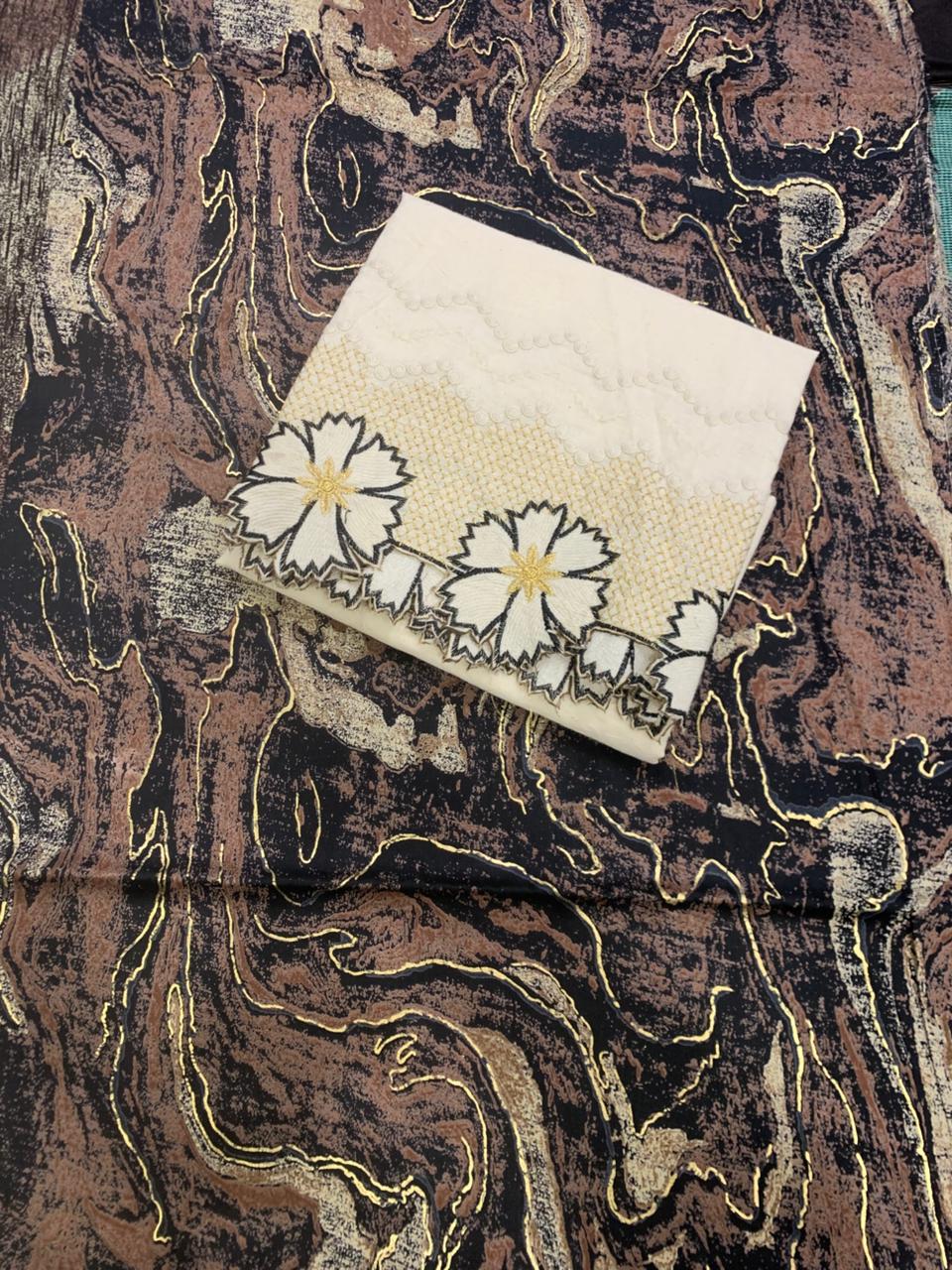 Premium Quality Cotton Suit with Amazing Art Work