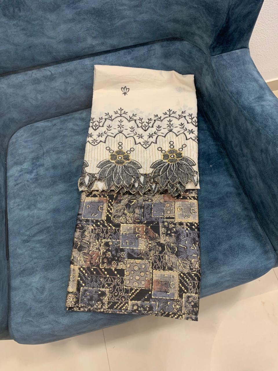 Premium Quality Cotton Suit with Amazing Art Work