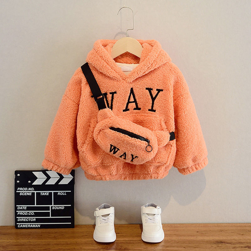 Hooded Jacket with Detachable Hat – Versatile Winter Coat, Warm Casual Outerwear for Kids