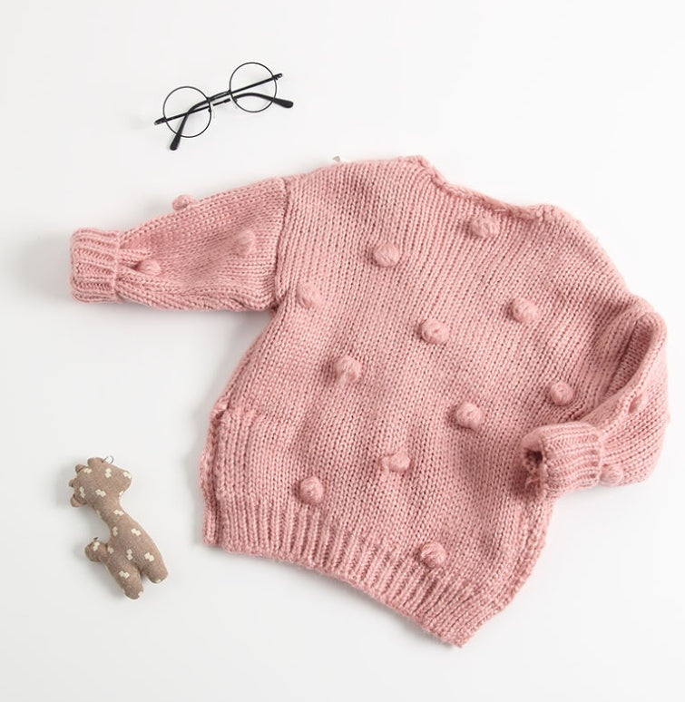 Baby Girl Sweater – Soft Knit Pullover for Infants & Toddlers
