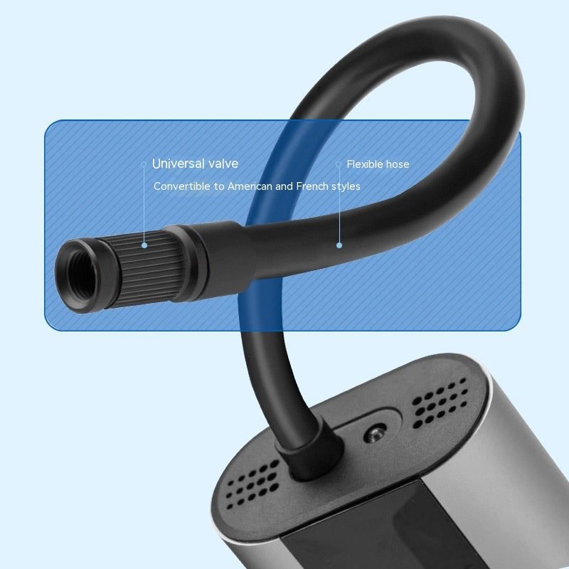 Electric Tire Inflator – Portable Air Pump for Bicycle, Car, Motorcycle & Vehicles