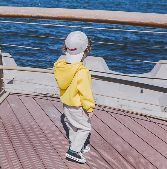 Boys Plus Velvet Hooded Sweater – Thick Autumn & Winter Shirt for Babies (1-3 Years)
