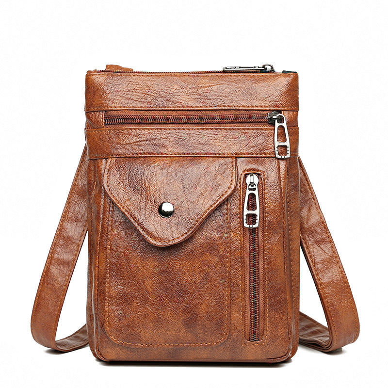 Women’s Textured Crossbody Shoulder Bag – Stylish Everyday Purse