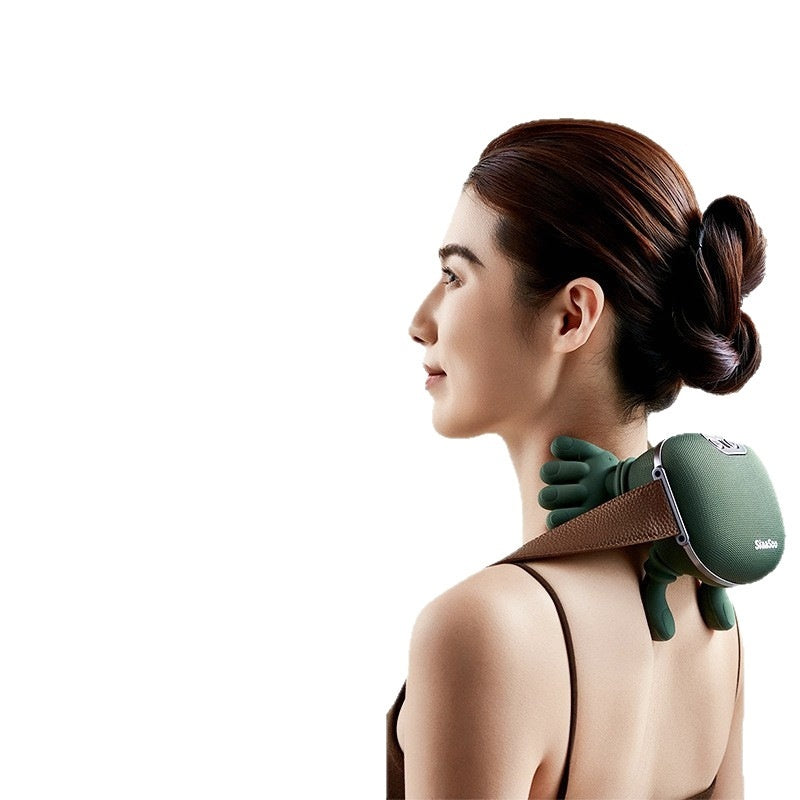 Wireless Electric Neck & Shoulder Muscle Massager – Portable Back Kneading Massage Shawl, Relaxation & Pain Relief Device