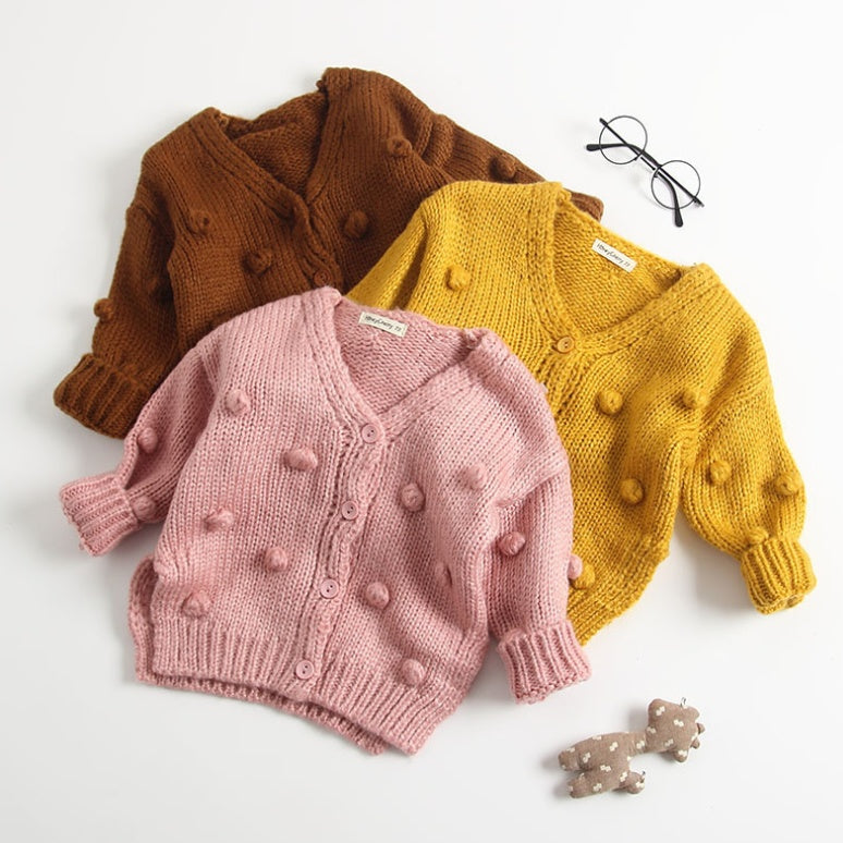 Baby Girl Sweater – Soft Knit Pullover for Infants & Toddlers