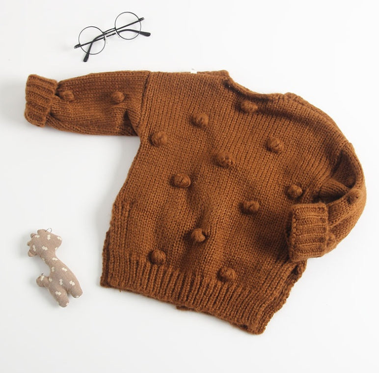 Baby Girl Sweater – Soft Knit Pullover for Infants & Toddlers