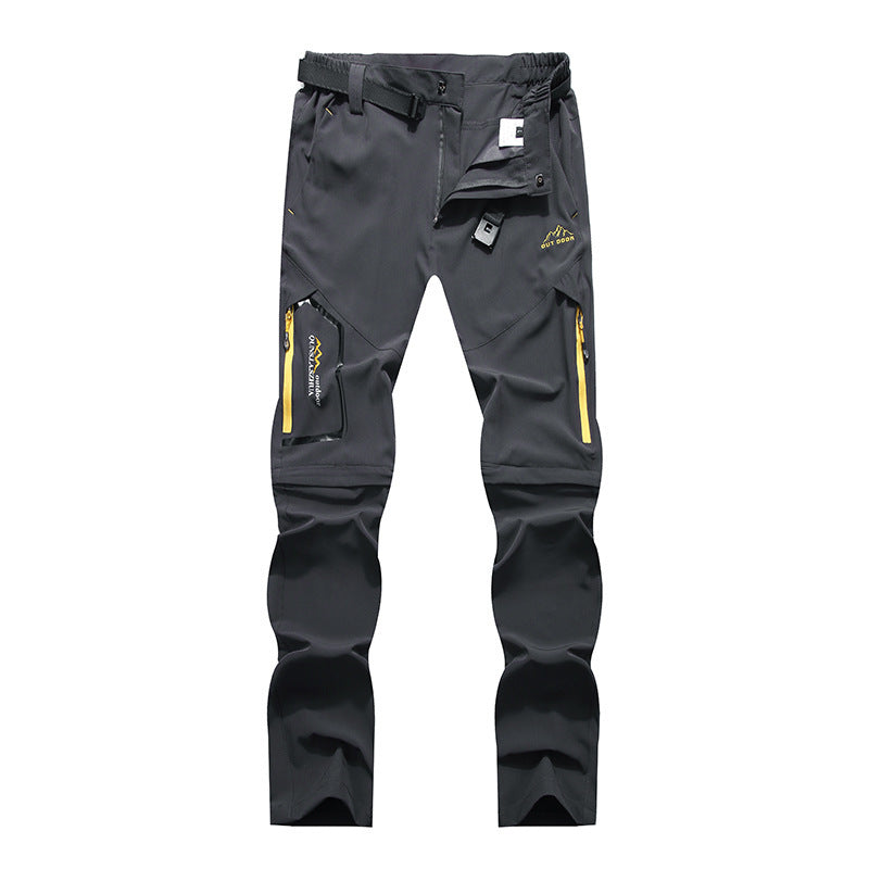 Multifunctional Detachable Outdoor Trousers – Casual Convertible Pants for Men & Women, Hiking & Travel Wear