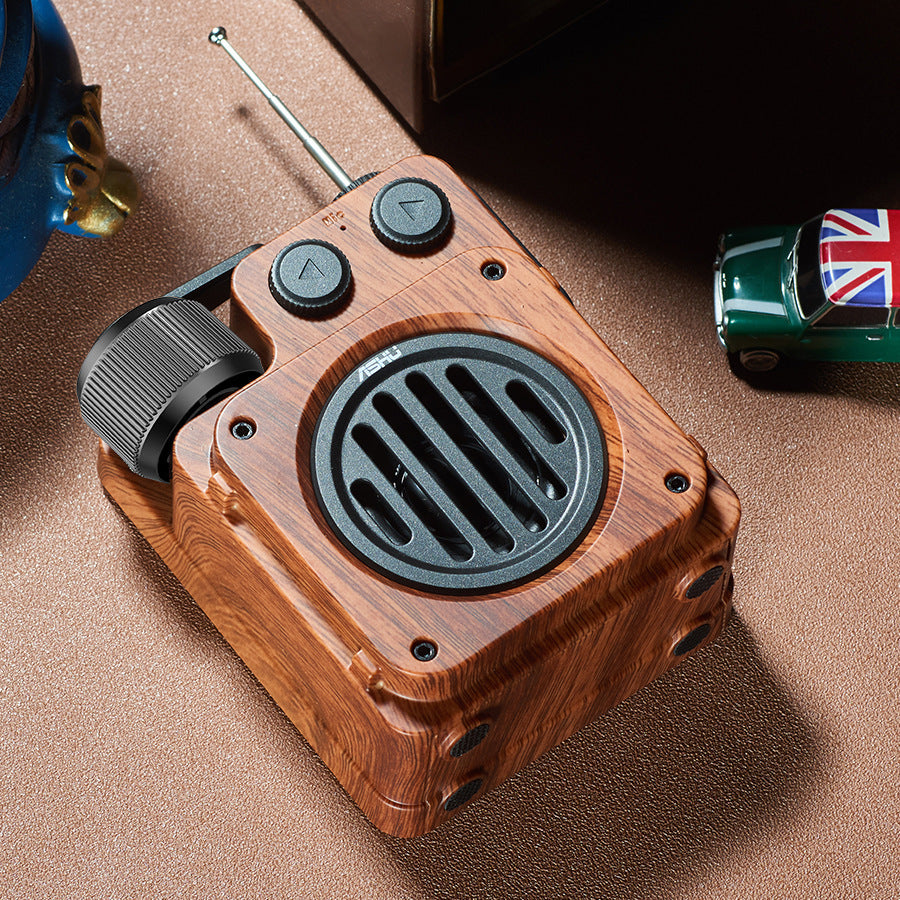 Retro Lightweight Compact Wireless Bluetooth Speaker
