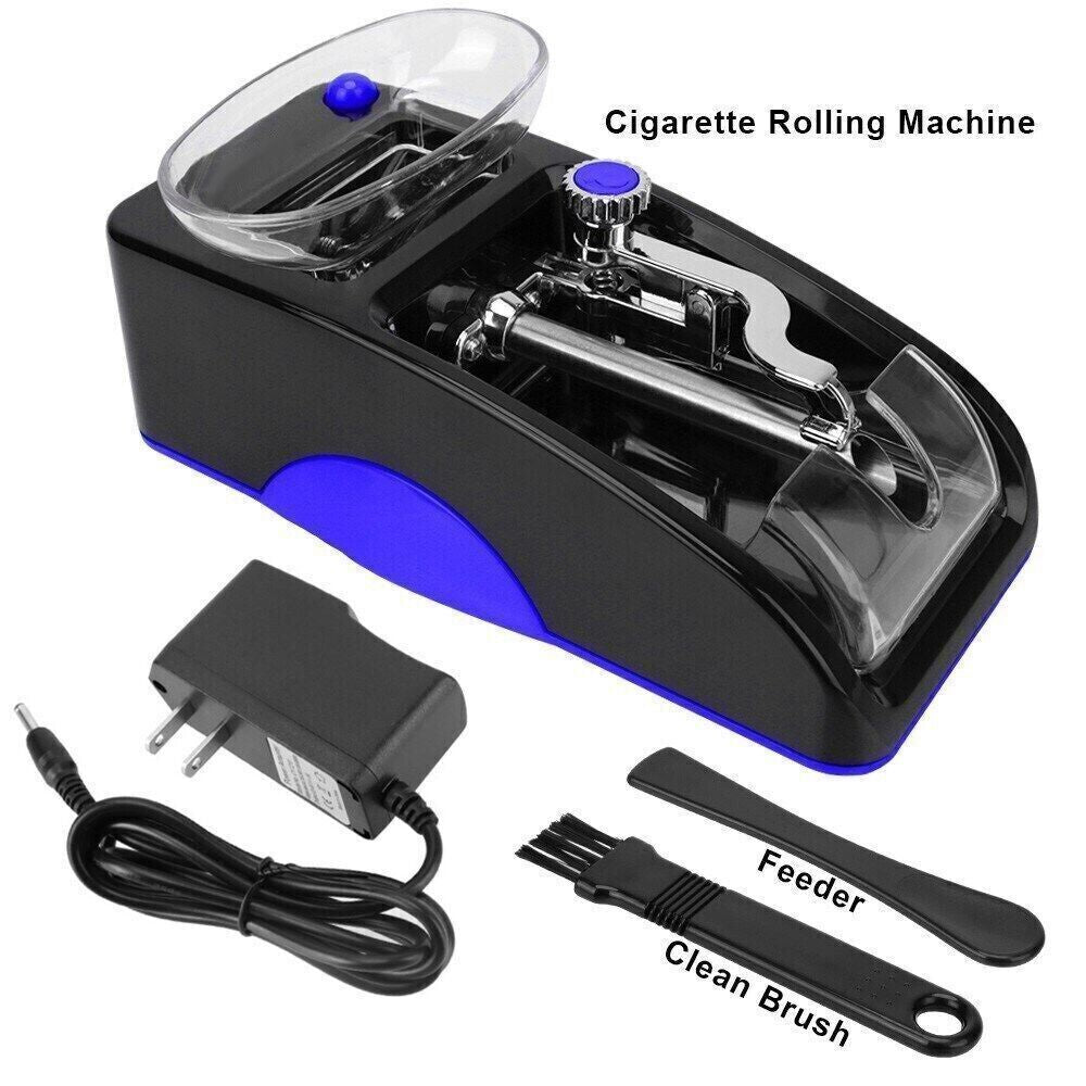 Automatic Electric Cigarette Rolling Machine – Tobacco Injector Maker, Roller Device (US Plug)
