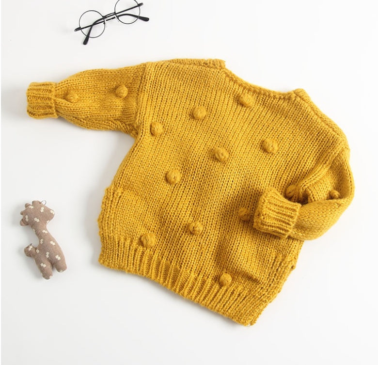 Baby Girl Sweater – Soft Knit Pullover for Infants & Toddlers