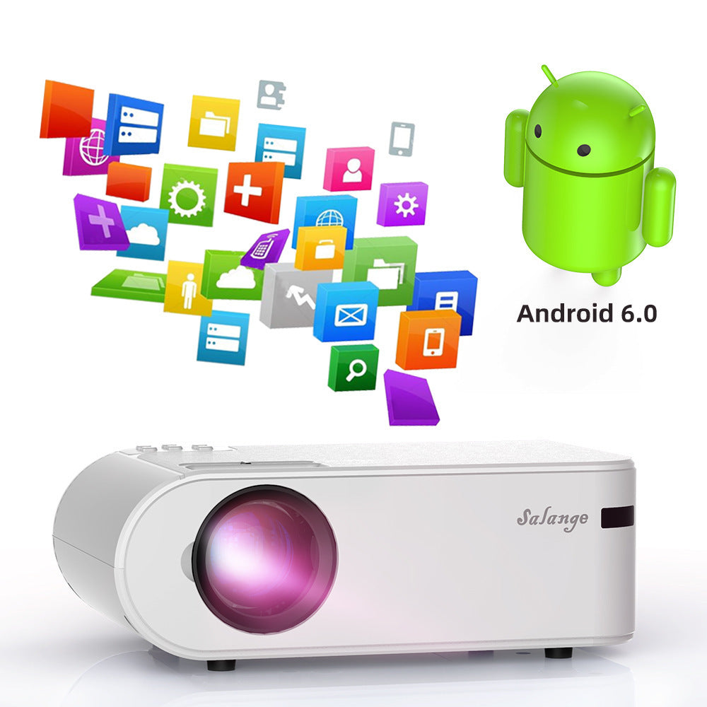 Portable Smart Projector P62 – 720p HD Mini Projector for Home & Office"