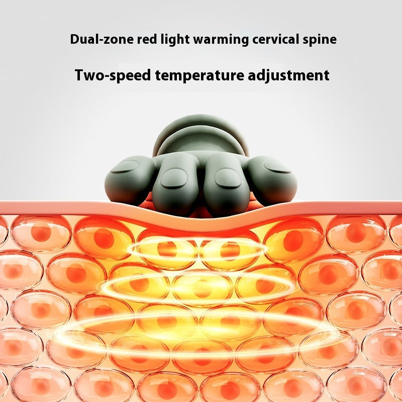 Wireless Electric Neck & Shoulder Muscle Massager – Portable Back Kneading Massage Shawl, Relaxation & Pain Relief Device