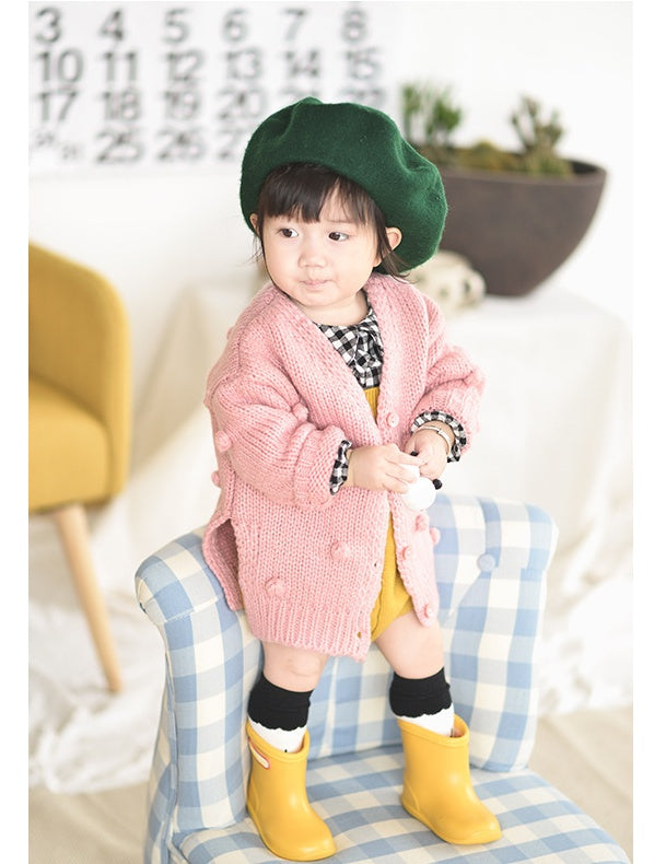 Baby Girl Sweater – Soft Knit Pullover for Infants & Toddlers