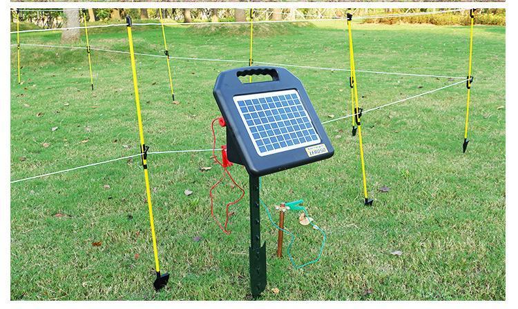 Portable Solar Energy Fence Controller – Easy Electric Fencing for Livestock Farms