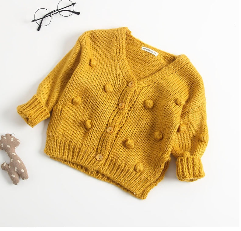 Baby Girl Sweater – Soft Knit Pullover for Infants & Toddlers