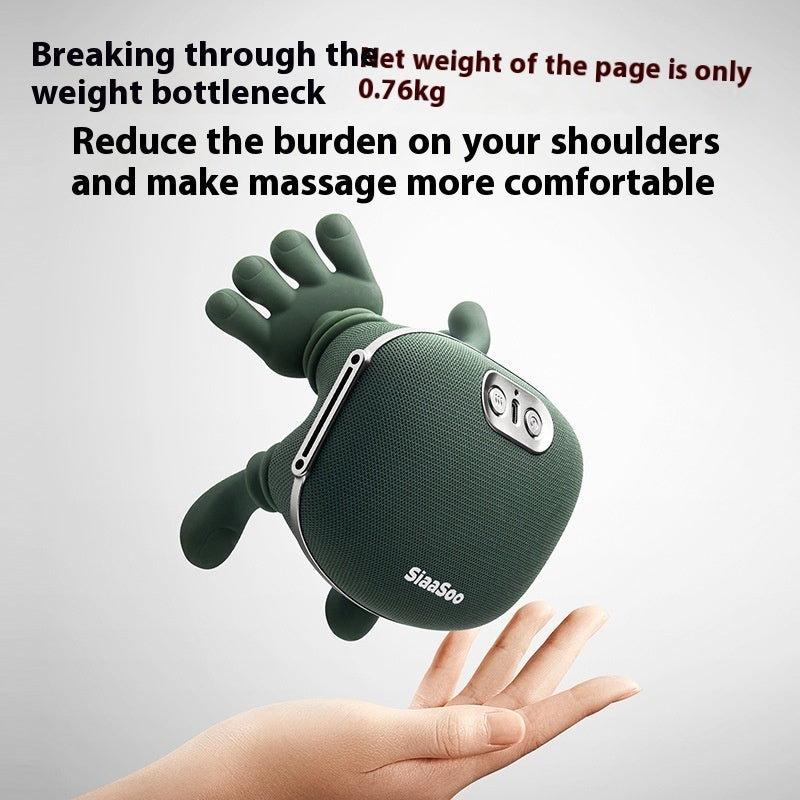 Wireless Electric Neck & Shoulder Muscle Massager – Portable Back Kneading Massage Shawl, Relaxation & Pain Relief Device