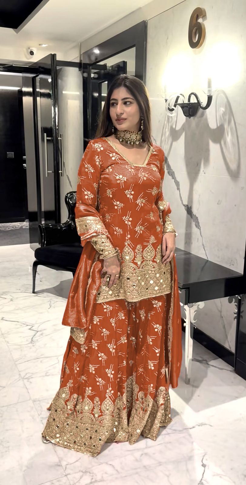 Simmer Silk Ready-to-Wear Set β Full Embroidery & Sequin Detailing, Designer Party & Festive Collection