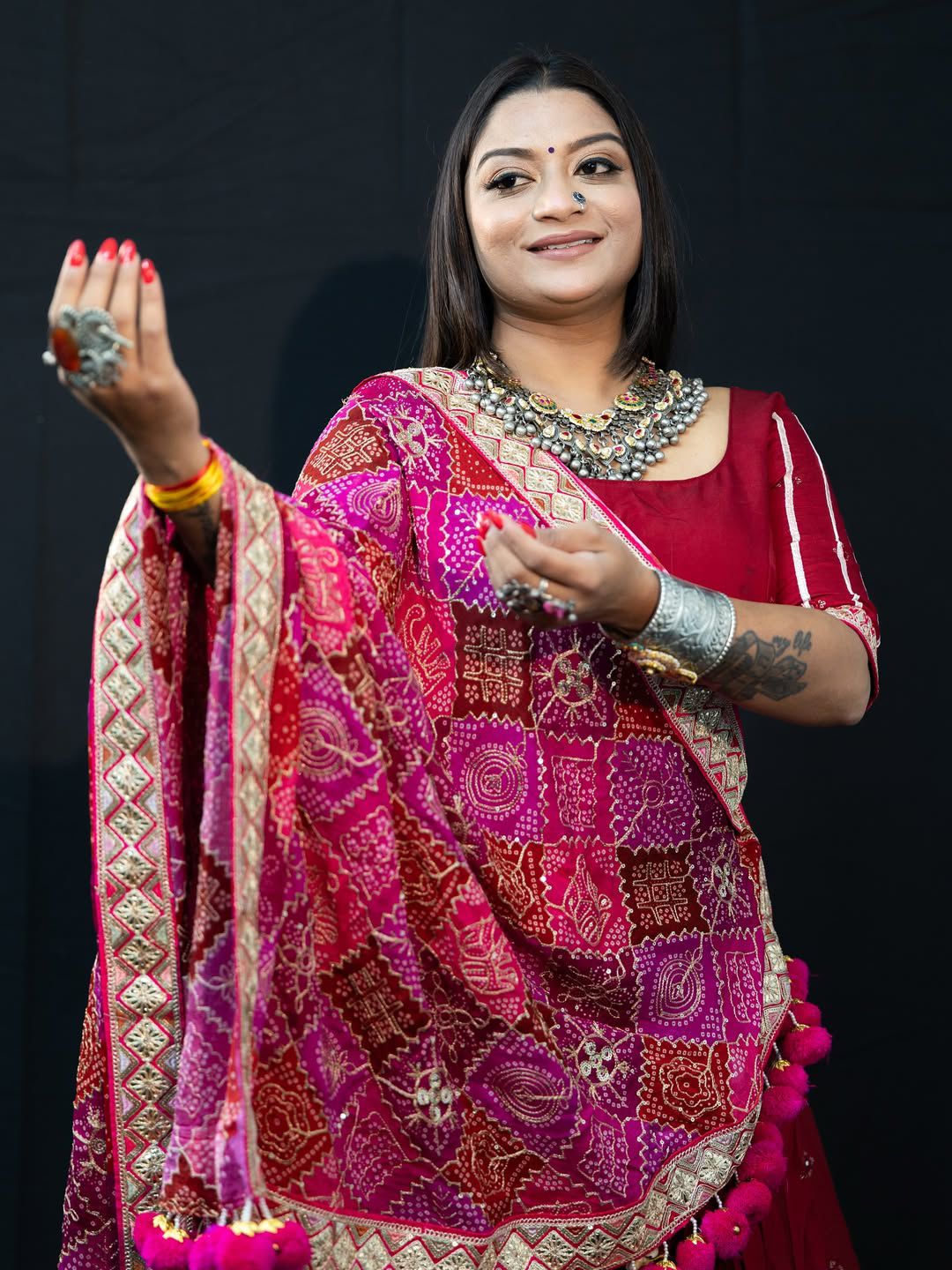PRESENTING NEW *NAVRATRI SPECIAL* DESIGNER PRINTED LAHENGA CHOLI