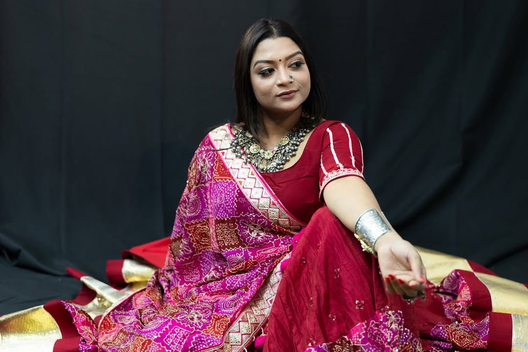 PRESENTING NEW *NAVRATRI SPECIAL* DESIGNER PRINTED LAHENGA CHOLI
