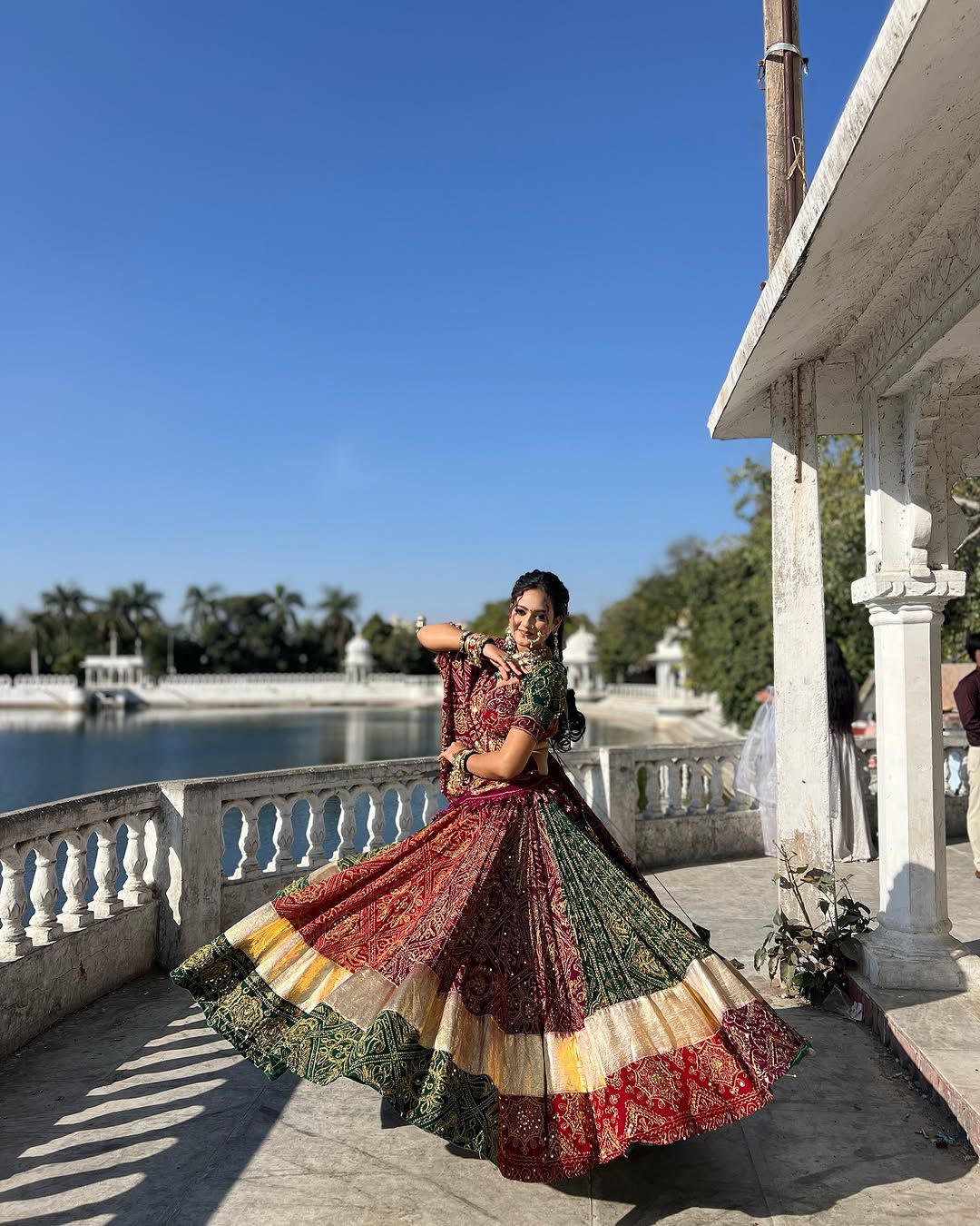 PRESENTING NEW *NAVRATRI SPECIAL* DESIGNER PRINTED LAHENGA CHOLI