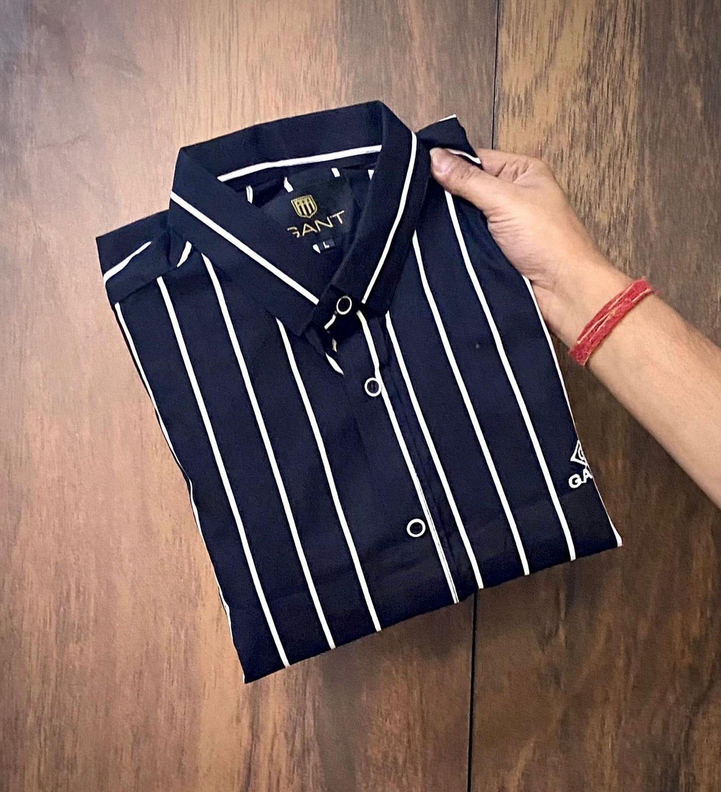 GANT Premium Lining Shirts – Cotton Full Sleeves, Slim Fit, Branded