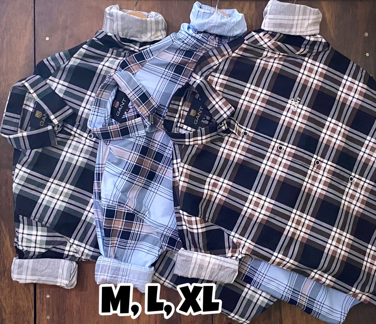 GANT Premium Shirts – Full Sleeves, Proper Fit, Branded Quality