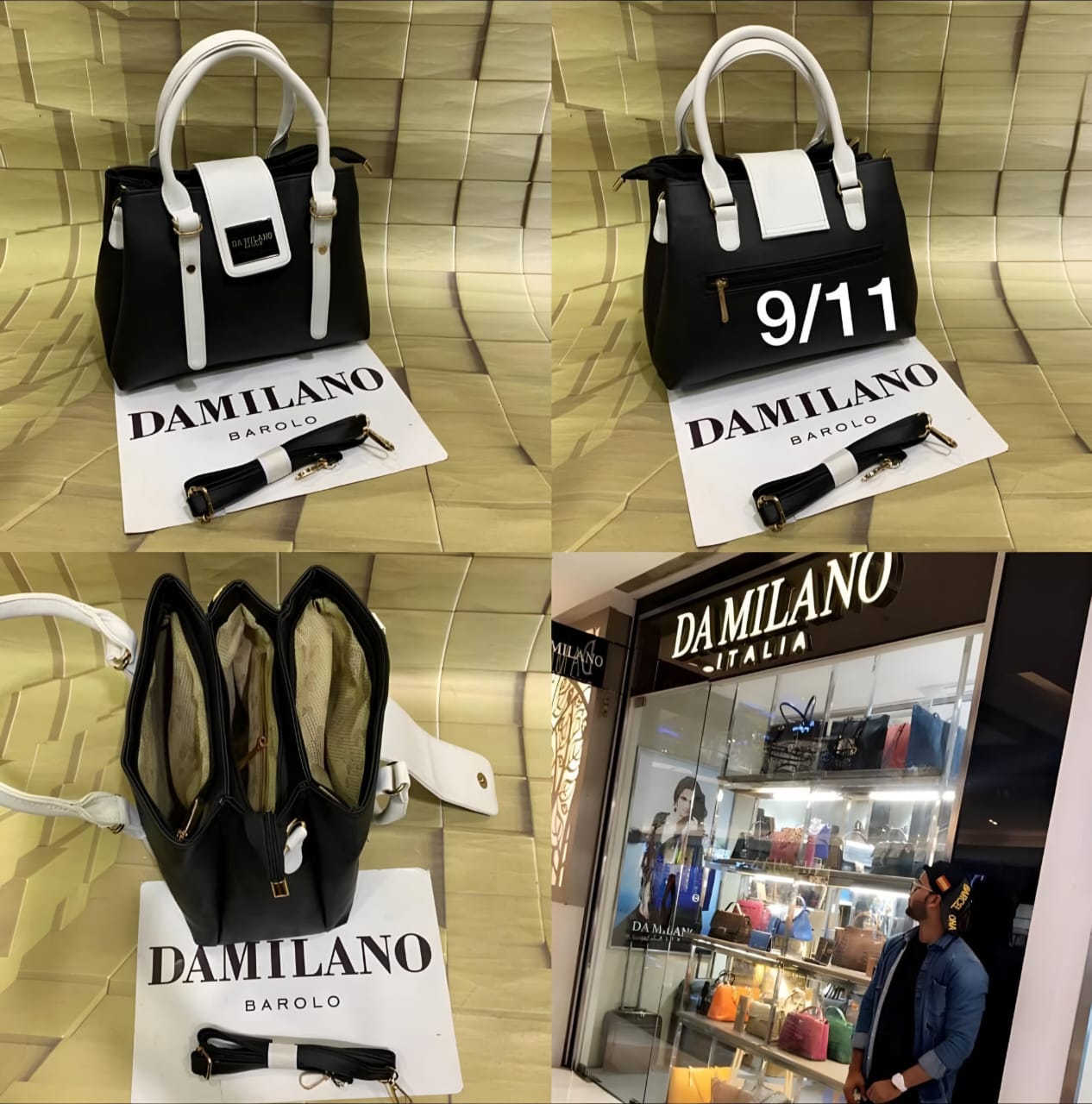 Da Milano Multifunction Women’s Handbag – Stylish, Spacious & Premium Quality