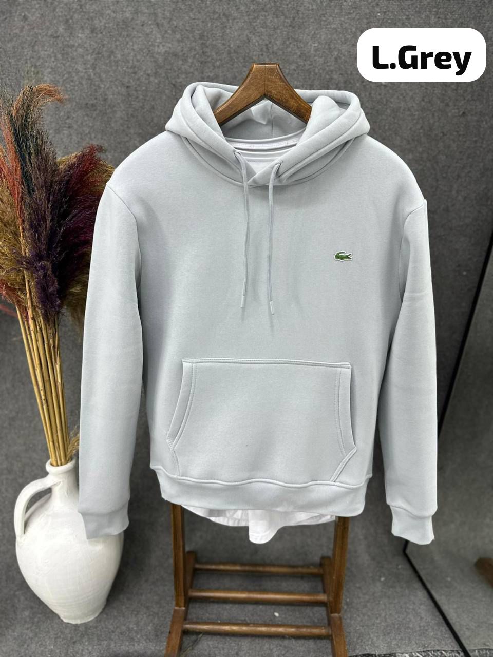 LACOSTE Winter Hoodie Collection – Heavy GSM, Vibrant Prints |