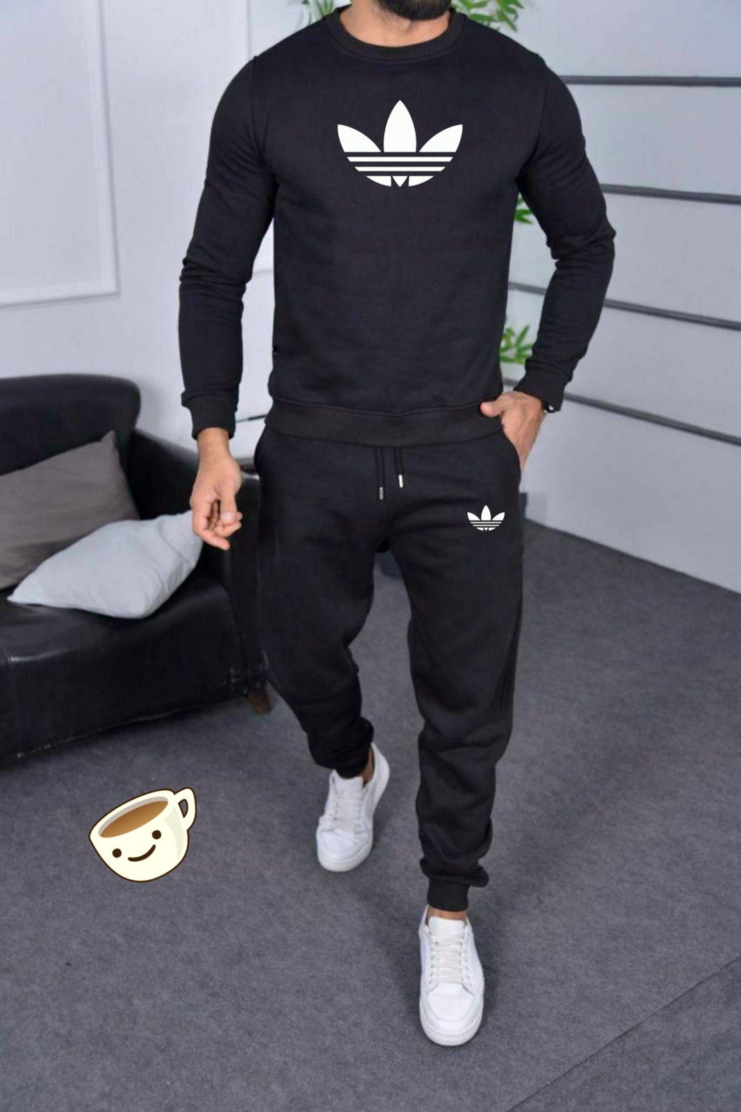 Premium Winter Tracksuit – Sweatshirt + Lower Combo | Mix Brand | Fleece Cotton 400 GSM