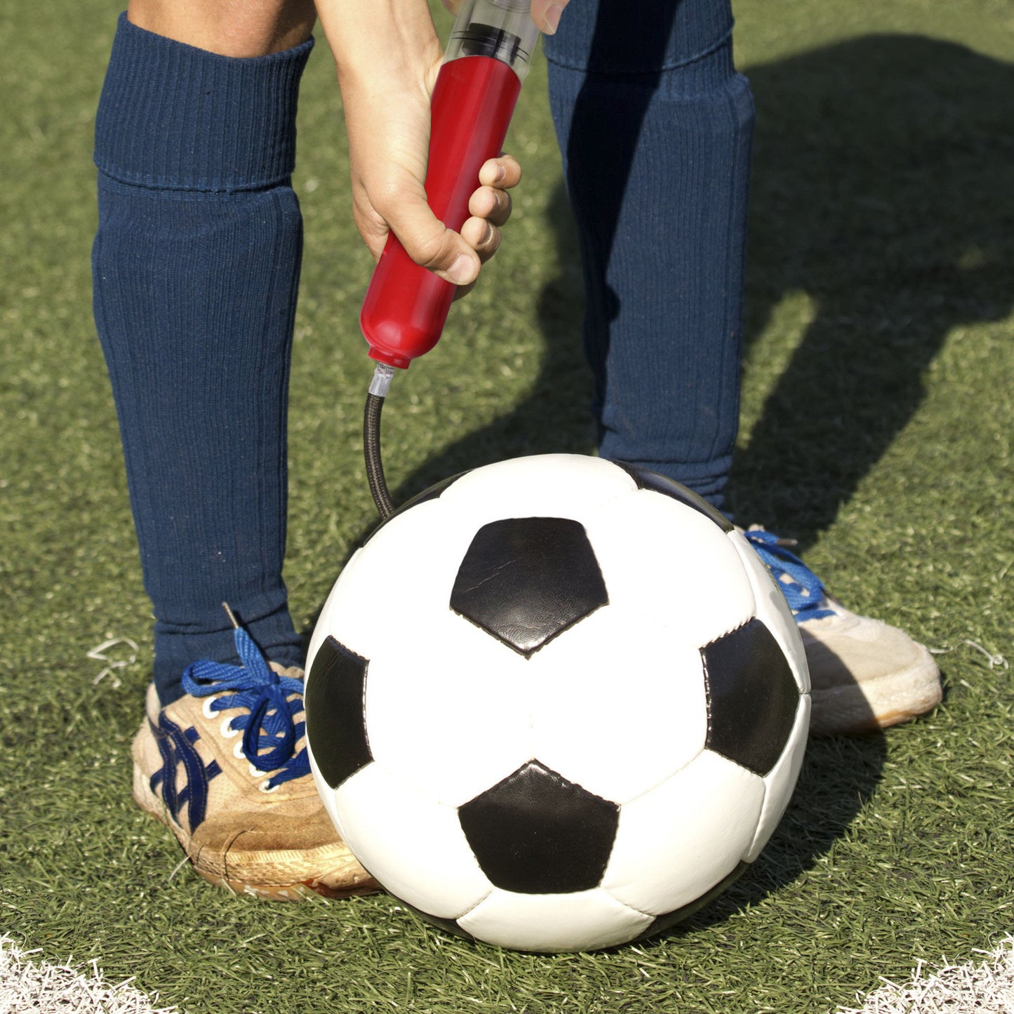 Multifunctional Basketball Football Volleyball Portable Air Pump Aspirating Needle Air Pump