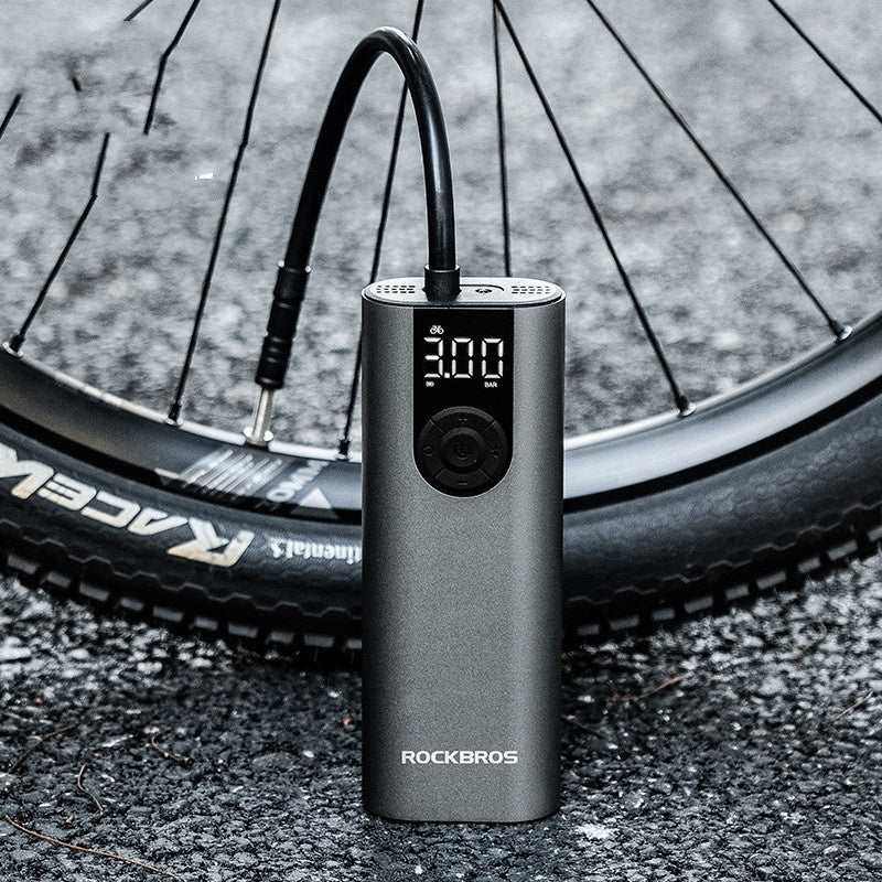 Electric Tire Inflator – Portable Air Pump for Bicycle, Car, Motorcycle & Vehicles