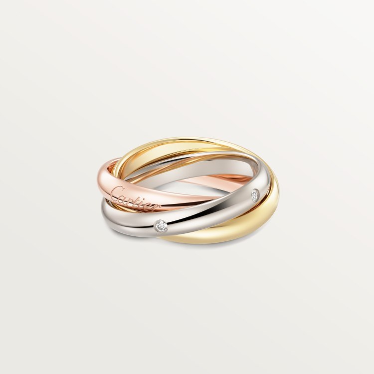 Three Full Diamond Couple Rings