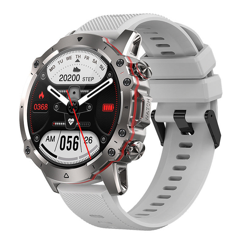 New Outdoor AK56 Bluetooth Calling Smart Watch – Waterproof Fitness Tracker with AMOLED Display
