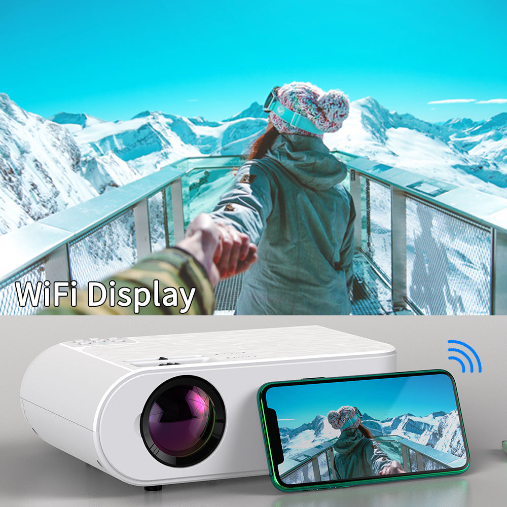 Portable Smart Projector P62 – 720p HD Mini Projector for Home & Office"