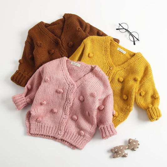 Baby Girl Sweater – Soft Knit Pullover for Infants & Toddlers