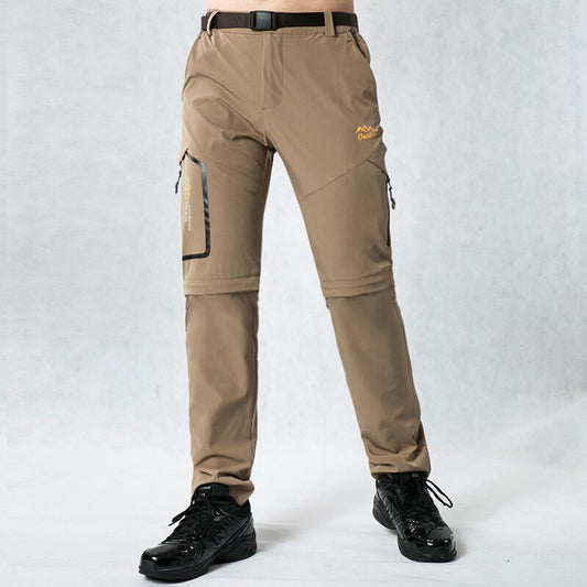 Multifunctional Detachable Outdoor Trousers – Casual Convertible Pants for Men & Women, Hiking & Travel Wear