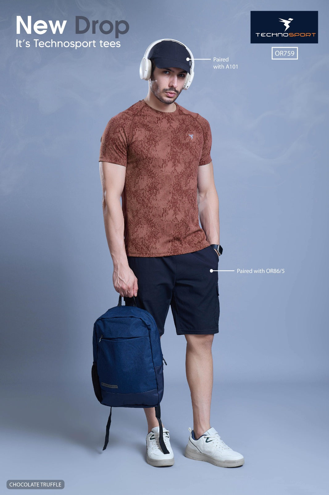 [M-Size] Technosport OR759 Jacquard AOP Collection | All Over Print Cool Fabric | Premium Sportswear [We have only M-Size]