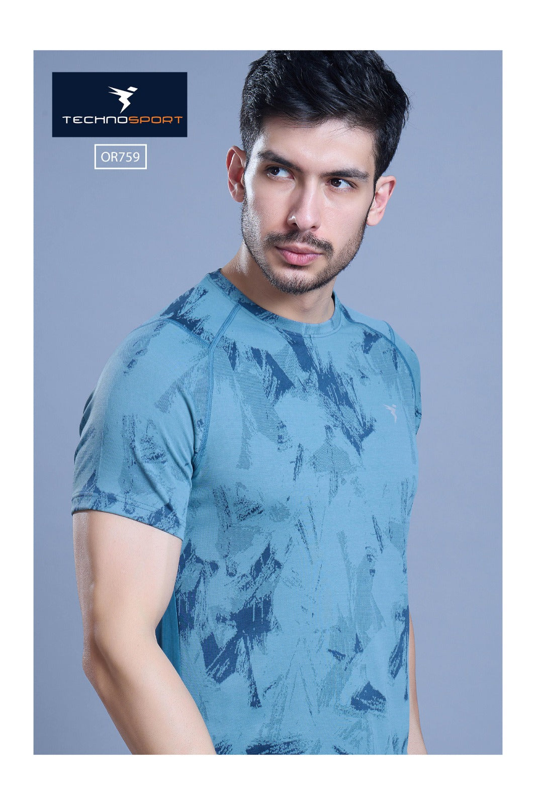 [M-Size] Technosport OR759 Jacquard AOP Collection | All Over Print Cool Fabric | Premium Sportswear [We have only M-Size]