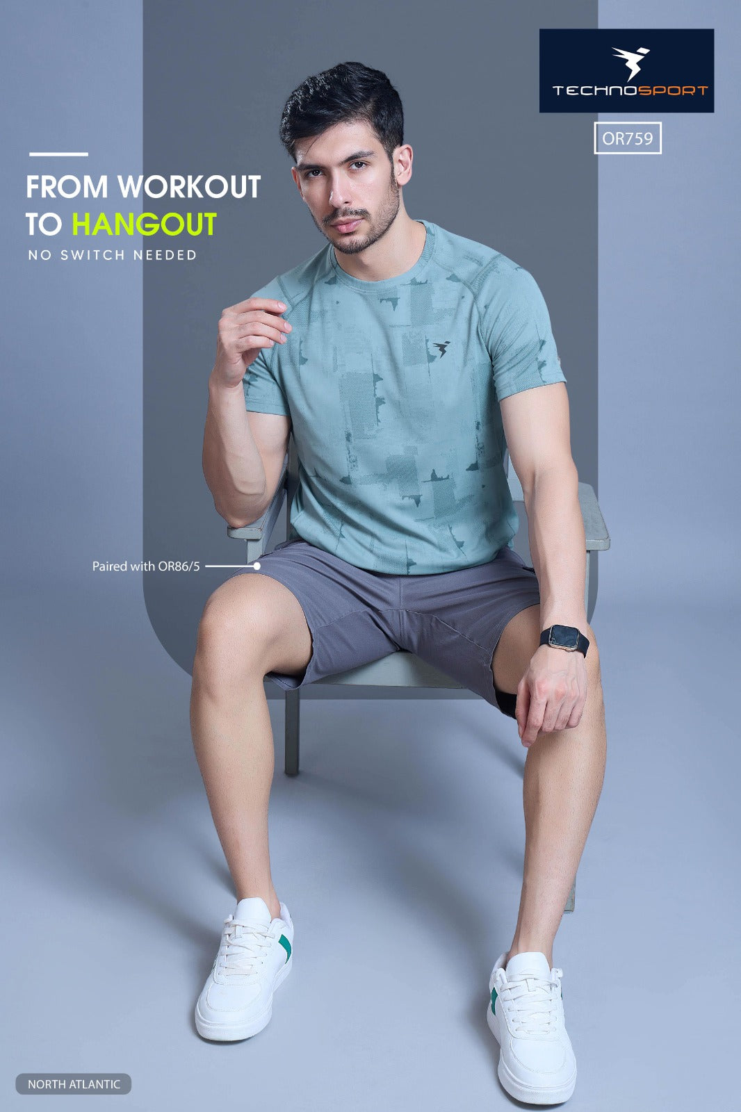 [M-Size] Technosport OR759 Jacquard AOP Collection | All Over Print Cool Fabric | Premium Sportswear [We have only M-Size]