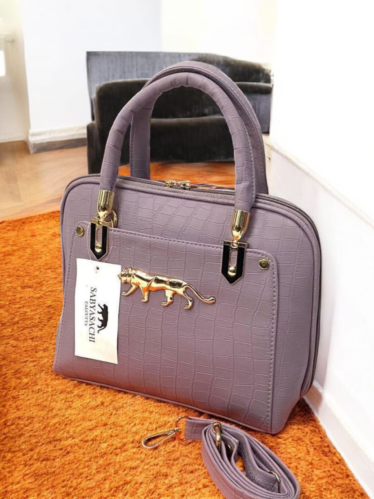 Sabyasachi Full Zip Handbag for Women – Premium Shoulder Bag with Multi-Pocket Design | Trendy Shades