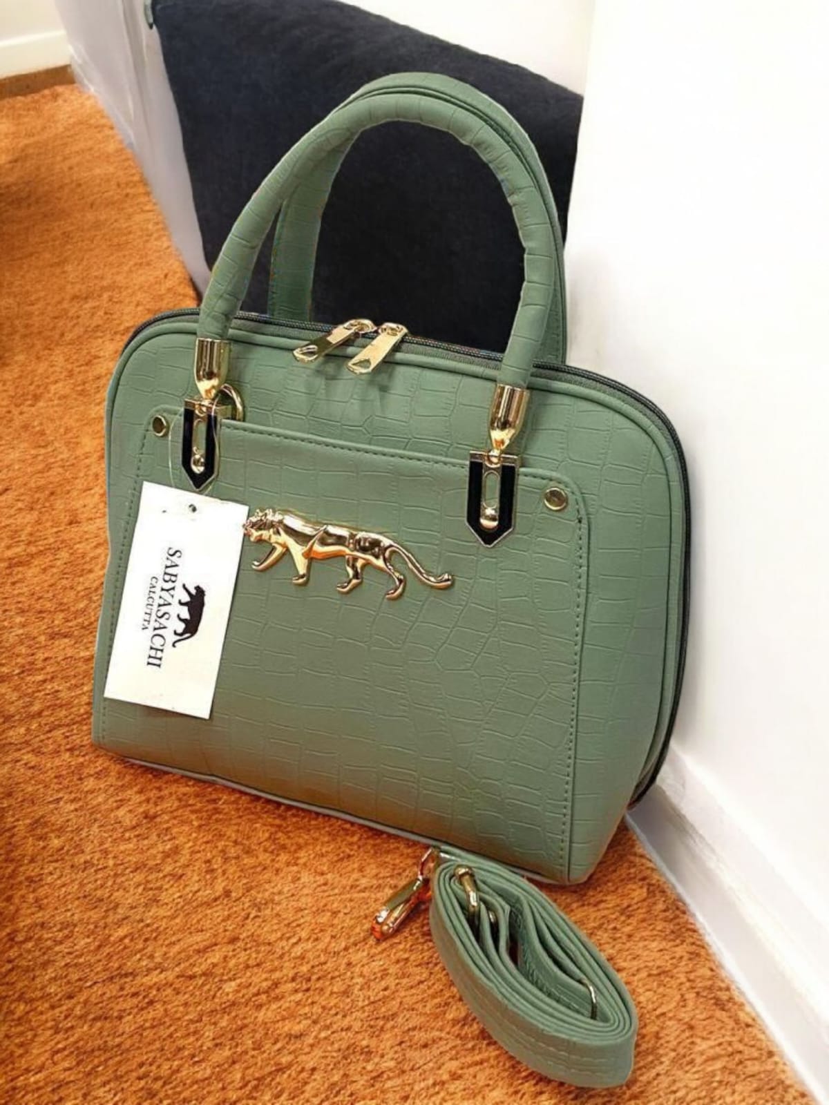 Sabyasachi Full Zip Handbag for Women – Premium Shoulder Bag with Multi-Pocket Design | Trendy Shades