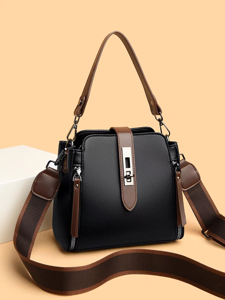 Imported High-Quality Handbag & Sling Bag for Women – Premium Classy Look with Adjustable Belt | 3 Trendy Colors