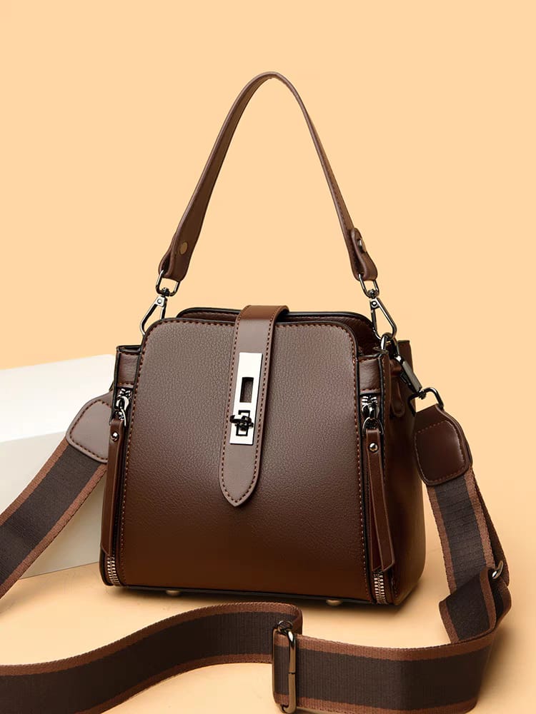 Imported High-Quality Handbag & Sling Bag for Women – Premium Classy Look with Adjustable Belt | 3 Trendy Colors