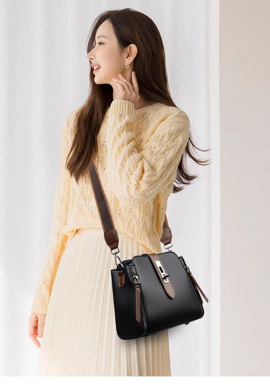 Imported High-Quality Handbag & Sling Bag for Women – Premium Classy Look with Adjustable Belt | 3 Trendy Colors