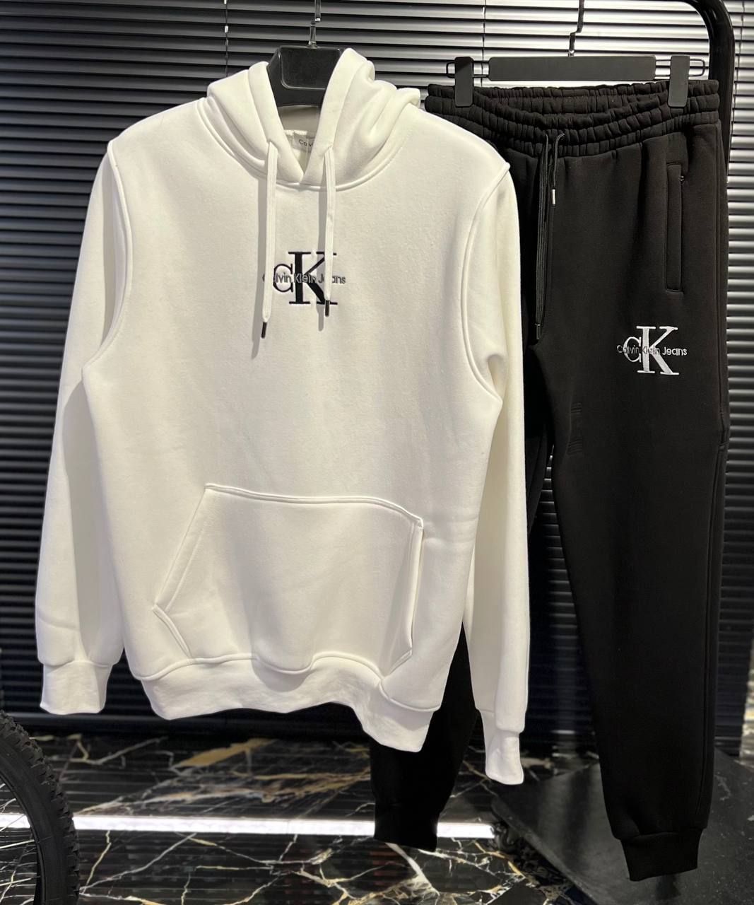 Calvin Klein Premium Winter Tracksuit – Hoodie + Lower |