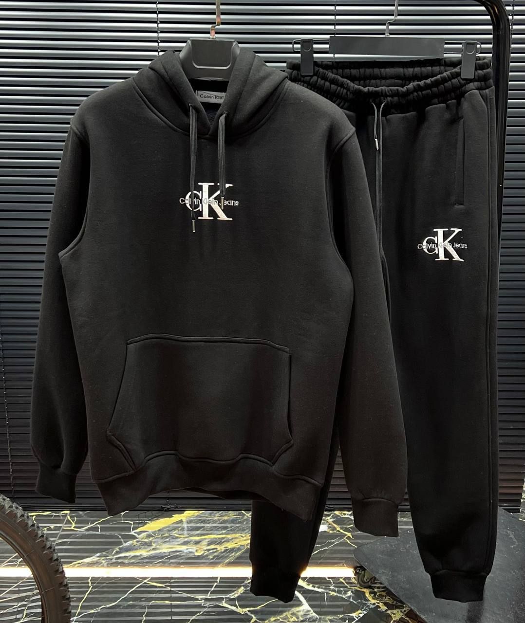 Calvin Klein Premium Winter Tracksuit – Hoodie + Lower |