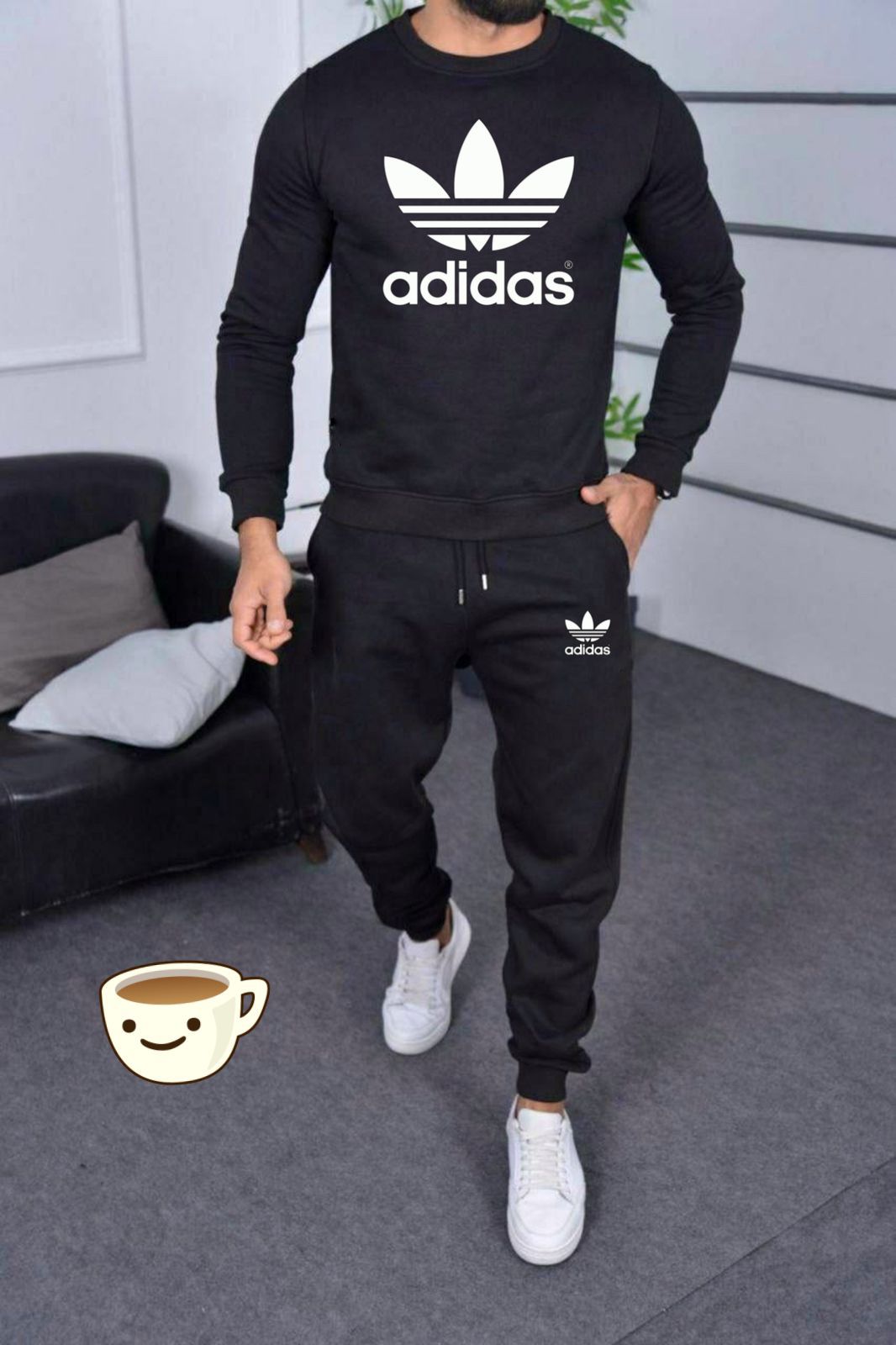 Premium Winter Tracksuit – Sweatshirt + Lower Combo | Mix Brand | Fleece Cotton 400 GSM