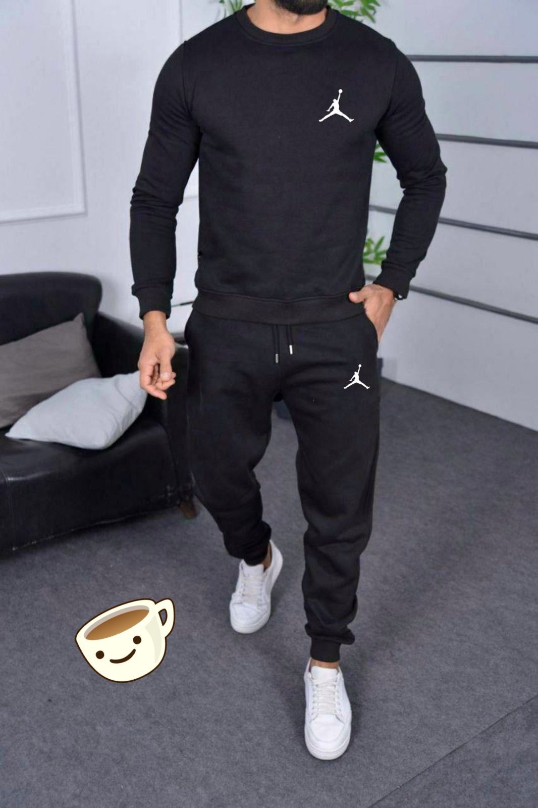 Premium Winter Tracksuit – Sweatshirt + Lower Combo | Mix Brand | Fleece Cotton 400 GSM