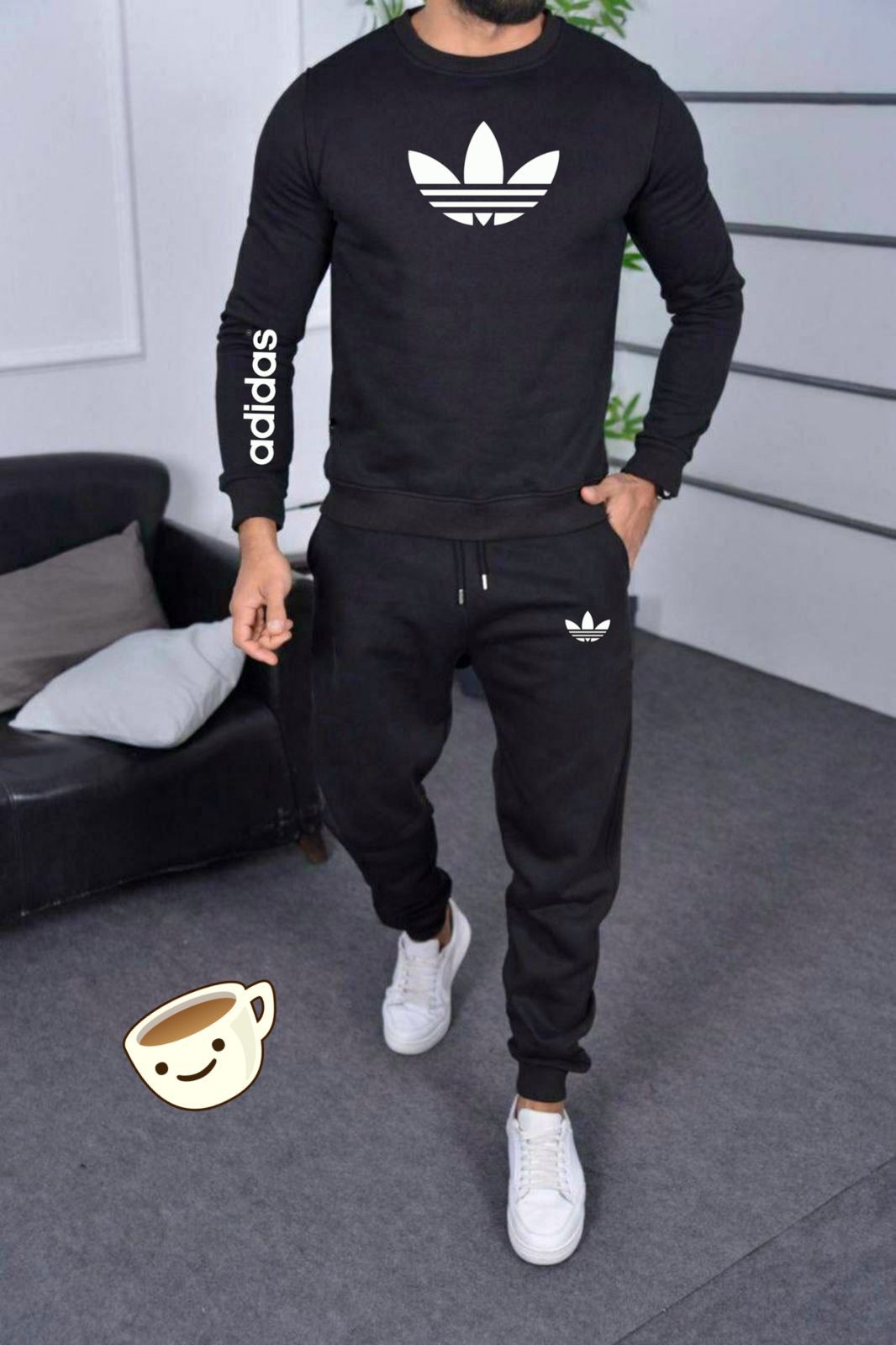 Premium Winter Tracksuit – Sweatshirt + Lower Combo | Mix Brand | Fleece Cotton 400 GSM