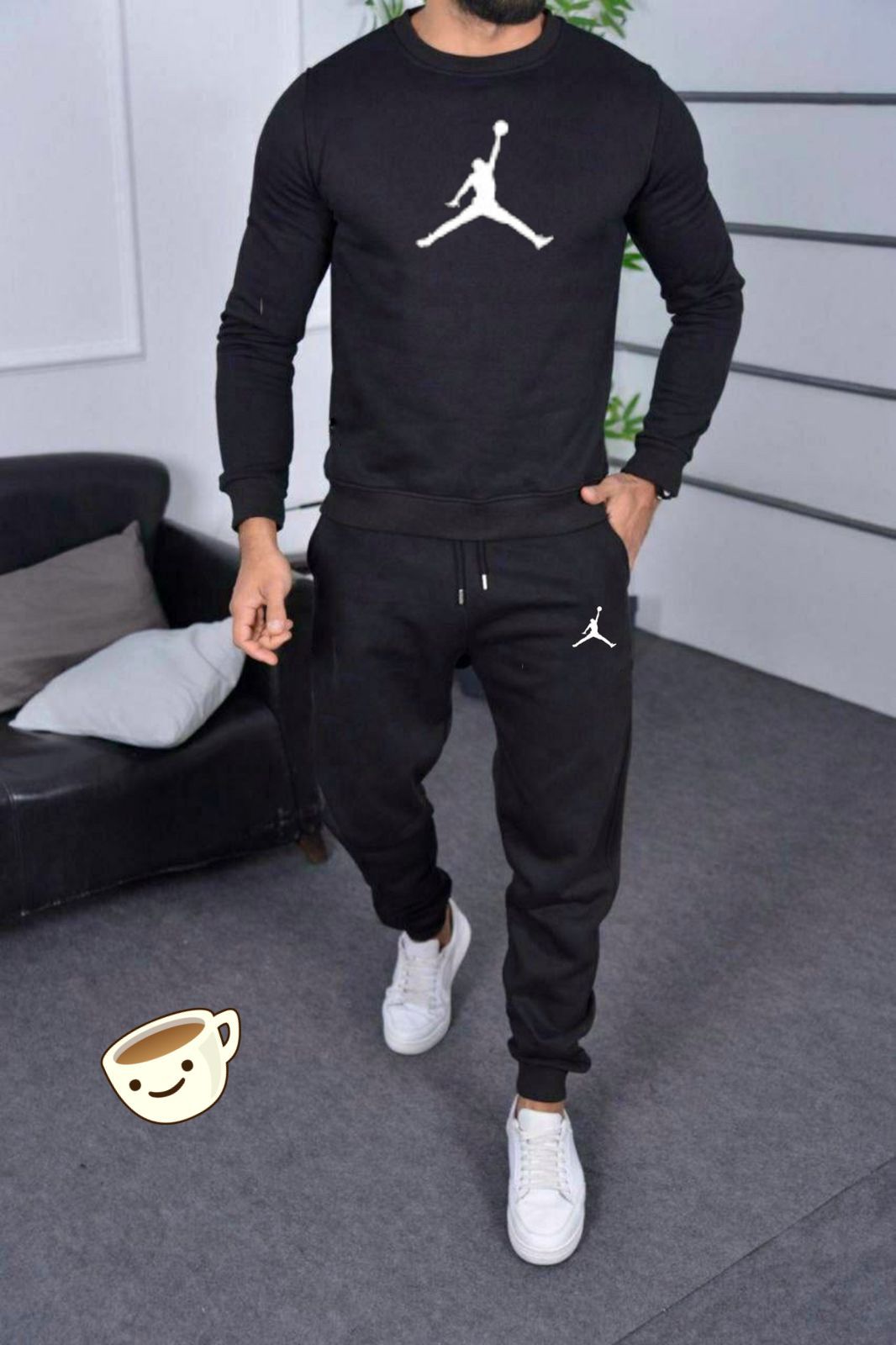 Premium Winter Tracksuit – Sweatshirt + Lower Combo | Mix Brand | Fleece Cotton 400 GSM